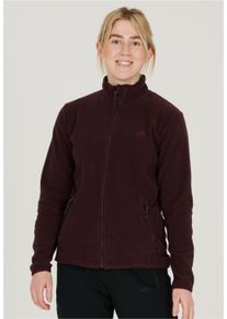 WHISTLER Damen Fleecejacke "Cocoon", rot, casual, Gr. 36, unifarben, 100% Polyester, Jacken, mit praktischem Tunnelzug