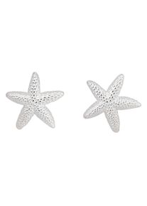 Firetti Damen Paar Ohrstecker "Schmuck Geschenk Silber 925 Ohrschmuck Seestern", Silber 925 (Sterlingsilber), silber, Silber 925 (Sterlingsilber),