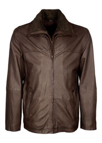 JCC Herren Lederjacke "MartinLN", braun, Gr. 48, Obermaterial: 100% Lammleder; Futter: 100% Polyester, Jacken