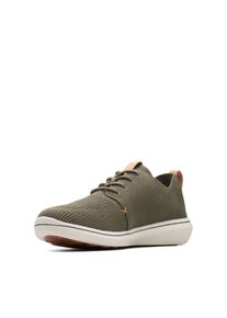 Clarks Herren Schnürschuh "Step Urban Mix", Gr. 40, grün, Textil, casual, Schuhe, Herausnehmbares Fußbett, Freizeitschuh, Halbschuh, Schnürschuh