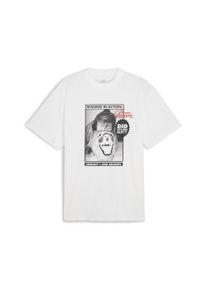 Puma Herren Trainingsshirt "Dylan Got Game Basketball-T-Shirt Herren", weiß, Gr. L, clean, Obermaterial: 100% Baumwolle; Rippe: 71% Baumwolle, 29%