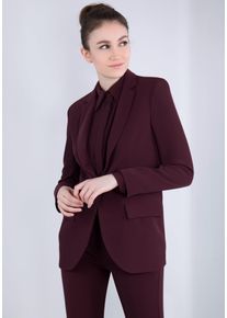 Imperial Damen Longblazer, lila, feminin, Gr. S, Obermaterial: 97% Polyester, 3% Elasthan, Blazer