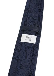 Eterna Herren Krawatte, blau, casual, Seide, Krawatten