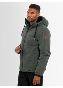 Herren Winterjacke "ASLighty", grau, Gr. S, Alessandro Salvarini, Obermaterial: 100% Polyester, Jacken, innen komplett mit warmem Teddyfell