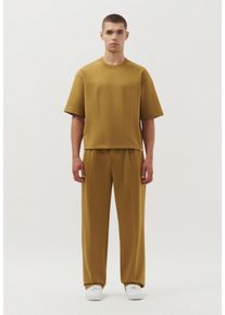 Herren T-Shirt "Studio", grün, Gr. S, STUDIO SEIDENSTICKER, unifarben, 86% Polyester 14% Elastan, Shirts, Kurzarm Rundhals Uni