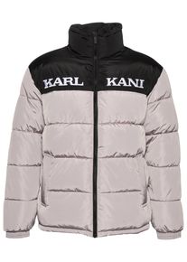 Karl Kani Herren Winterjacke "Karl Kani Herren", grau, klassisch, Gr. XL, mehrfarbig, 100% Polyester, Jacken