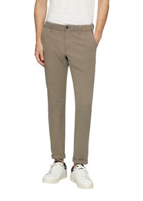 s.Oliver Herren Chinohose, beige, casual, Gr. 32, unifarben, Web, Obermaterial: 98% Baumwolle, 2% Elasthan, Hosen, mit Stretch