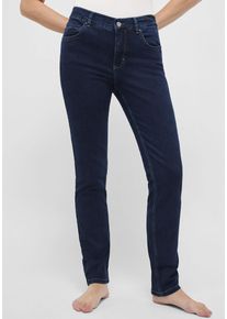 Angels Damen 5-Pocket-Jeans "CICI", blau, casual, Gr. 38, Denim/Jeans, Obermaterial: 92% Baumwolle, 8% Elasthan, Jeans, aus sportivem Denim