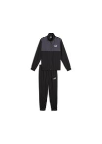 Puma Herren Jogginganzug "WOVEN COLORBLOCK SUIT CL", schwarz, sportlich, Gr. S, colorblocking, Obermaterial: 100% Polyester, Sportanzüge