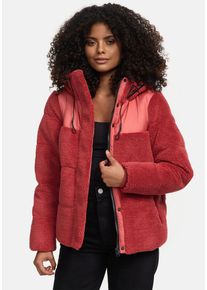 Marikoo Damen Winterjacke "Kaguraa", rot, Gr. M, Obermaterial: 100% Polyester; Innenmaterial: 100% Polyester; Futter/Wattierung: 100% Polyester,