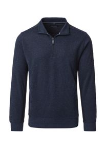 Casamoda Herren Sweatshirt "Casamoda Sweatshirt uni", blau, Gr. XL, 70% Baumwolle, 30% Polyester, Sweatshirts