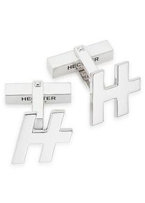 HECHTER PARIS Herren Manschettenknöpfe "Schmuck Geschenk Silber 925 Manschettenknöpfe Cufflink", L: 22mm, silber, Silber 925 (Sterlingsilber),