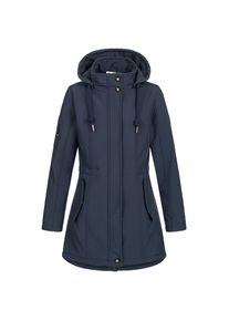 DEPROC Active Damen Softshellmantel "SKY PEAK WOMEN", blau, casual, Gr. 36, 96% Polyester; 4% Elasthan, Mäntel, auch in Großen Größen erhältlich