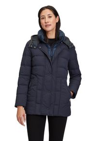 Gil Bret Damen Winterjacke, blau, casual, Gr. 48, unifarben, Steppware, Web, Obermaterial: 100% Polyamid, Jacken, gesteppt mit Kapuze