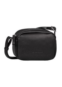 Tom Tailor Damen Handtasche "Elis", schwarz, Polyurethan, clean, gepflegt, geprägtes Muster, unifarben, Taschen, aus weich gekörntem Lederimitat