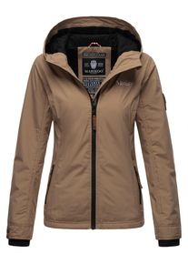 Marikoo Damen Outdoorjacke "Brombeere", grau, Gr. XS, Obermaterial: 100% Polyester, Innenmaterial: 100% Polyester, Jacken, sportliche Übergangsjacke