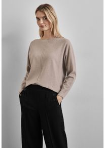 Street One Damen Strickpullover, beige, casual, Gr. 34, unifarben, Stoff, 30% Polyester, 29% Polyacryl, 21% Viskose, 20% Nylon, Pullover, mit