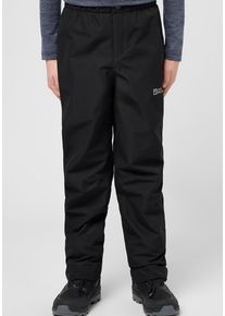 Jack Wolfskin Kinder Outdoorhose "SNOWY DAYS PANTS K", schwarz, Gr. 152, Hauptmaterial: 100% Polyester; Futter: 100% Polyester, Hosen