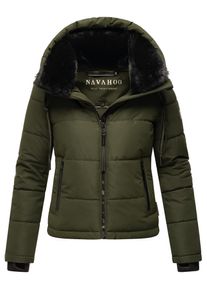 Navahoo Damen Steppjacke "Mit Liebe XIV", grün, modisch, Gr. XXL, Obermaterial: 100% Polyester, Futter: 100% Polyester, Wattierung: 100% Polyester,