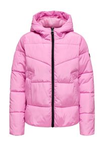 Only Damen Steppjacke "ONLNEWAMANDA SHORT JACKET CC OTW", rosa, modisch, Gr. S, unifarben, Web, Steppware, Obermaterial: 100% Polyester, Jacken
