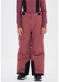 ZIGZAG Kinder Skihose "Provo", lila, sportlich, Gr. 116, unifarben, 100% Polyester, Hosen, mit 10.000 mm Wassersäule