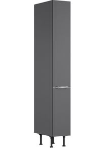Apothekerschrank Optifit, B:30cm H:211,8cm T:58,4cm, grau, Schränke, "Aken"