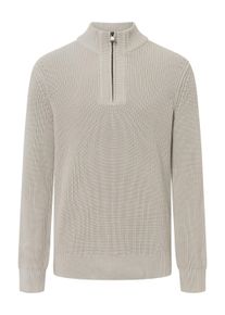 JOOP! JOOP JEANS Herren Strickpullover "Henrio", grau, modisch, Gr. XL, Strick, Obermaterial: 100% Baumwolle, Pullover, mit Reißverschluss
