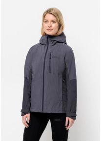 Jack Wolfskin Damen Funktionsjacke "EAGLE PEAK 2L JKT W", grau, Gr. M, OBERSTOFF 100% POLYESTER FUTTER 100% POLYESTER, Jacken