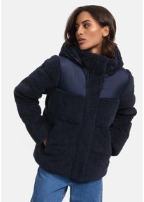 Marikoo Damen Winterjacke "Kaguraa", blau, Gr. S, Obermaterial: 100% Polyester; Innenmaterial: 100% Polyester; Futter/Wattierung: 100% Polyester,