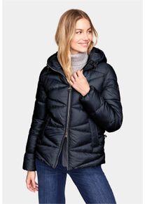 NEW CANADIAN Damen Steppjacke "Steppjacke "CHRISTAL"", blau, sportlich, Gr. 38, unifarben, 100% Polyester, Jacken, mit Taschenbeutel aus