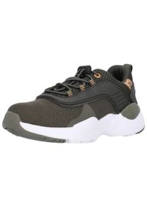 ZIGZAG Kinder Sneaker "Gusien", Gr. 31, grün, Kunstfaser, Polyurethane, casual, Schuhe, mit atmungsaktiver Funktion