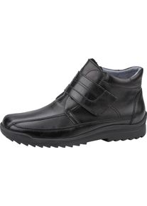 Waldläufer WALDLÄUFER Herren Winterboots "Kai", Gr. 11, schwarz, Nappaleder, elegant, Schuhe, mit Klettriemchen, H-Weite