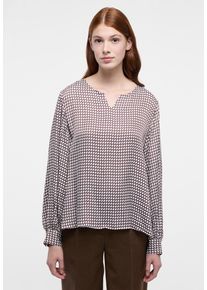 Eterna Damen Schlupfbluse "REGULAR FIT", braun, casual, Gr. 48, 100% Viskose, Blusen