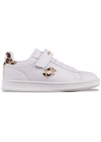 Lotto Kinder Sneaker, Gr. 34, weiß, Synthetik, clean, sportlich, Schuhe, - in kinderfußgerechter Passform