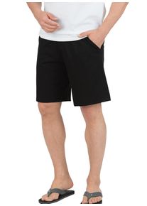 TRIGEMA Herren Bermudas "TRIGEMA Bermuda DELUXE Baumwolle", schwarz, sportlich, Gr. S, 100% Baumwolle, Hosen