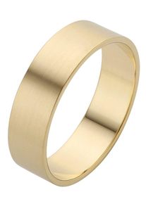 Firetti Trauring "Schmuck Geschenk Gold 375 Hochzeit Ehering Trauring "LIEBE"", 23, ohne Brillanten, Gelbgold 375, 6,00mm, gold, Gelbgold 375,