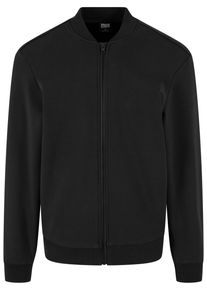 Urban Classics Herren Collegejacke "Urban Classics Herren Cozy College Jacket", schwarz, casual, Gr. XL, unifarben, 95% Baumwolle, 5% Elasthan, Jacken