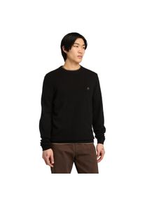 Timberland Herren Strickpullover, schwarz, casual, Gr. XL, unifarben, Strick, Obermaterial: 70% Wolle, 30% Nylon, Pullover