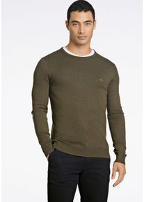 LINDBERGH Herren Strickpullover "LINDBERGH Strickpullover", grün, Gr. XXXL, Oberstoff: 80% Viskose, 20% Nylon, Pullover