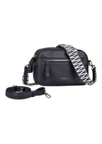 Gabor Damen Handtasche "Silena", blau, Polyurethan, clean, gepflegt, geprägtes Muster, unifarben, Taschen, hochwertig gewebte Gurtband und ein