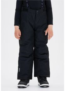 ZIGZAG Kinder Skihose "Provo", schwarz, sportlich, Gr. 164, unifarben, 100% Polyester, Hosen, mit 10.000 mm Wassersäule