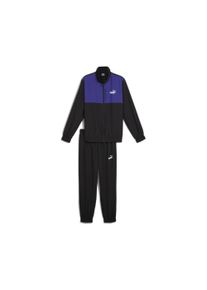 Puma Herren Jogginganzug "WOVEN COLORBLOCK SUIT CL", schwarz, sportlich, Gr. M, colorblocking, Obermaterial: 100% Polyester, Sportanzüge
