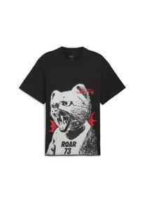 Puma Herren Trainingsshirt "He Can Hoop Basketball-T-Shirt Herren", schwarz, Gr. M, Obermaterial: 100% Baumwolle; Rippe: 70% Baumwolle, 30%
