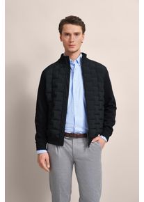 Bugatti Herren Sweatshirt, blau, casual, Gr. XL, unifarben, 95% Baumwolle, 5% Elasthan, Sweatshirts, aus einem bequemen Baumwoll-Elasthan-Mix
