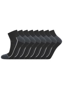 Endurance Herren Socken "Avery", Gr. 43, schwarz, 72% Baumwolle, 26% Nylon, 2% Elasthan, mehrfarbig, Socken, in atmungsaktiver Qualität