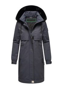 Navahoo Damen Kurzmantel "Kaltwetterretter 14", blau, Basic, Gr. S, Obermaterial: 55% Nylon, 45% Baumwolle, Innenfutter: 100% Polyester, Wattierung: