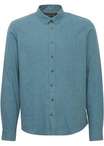 Blend Herren Langarmhemd "BHBurley shirt", blau, modisch, Gr. XXXL, unifarben, Web, Obermaterial: 100% Baumwolle, Hemden