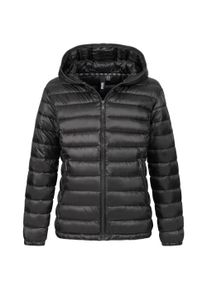 LPO Damen Steppjacke "GILMOUR MELVILLE VI Women", schwarz, sportlich, Gr. 42, 100% Polyester, Jacken, auch in Großen Größen erhältlich