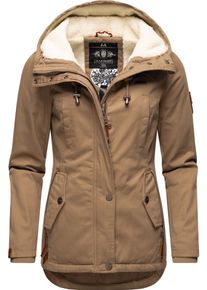 Marikoo Damen Winterjacke "Bikoo", grau, modisch, Gr. S, Oberstoff: 100% Baumwolle, Futter: 100% Polyester, Wattierung: 100% Polyester, Ärmelfutter: