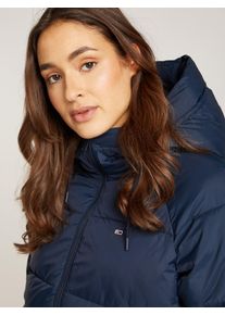 Tommy Jeans Damen Steppjacke "TJW ASPEN PUFFER EXT", blau, casual, Gr. XL, unifarben, Web, Obermaterial: 100% Polyamid. Futter: 100% Polyester.